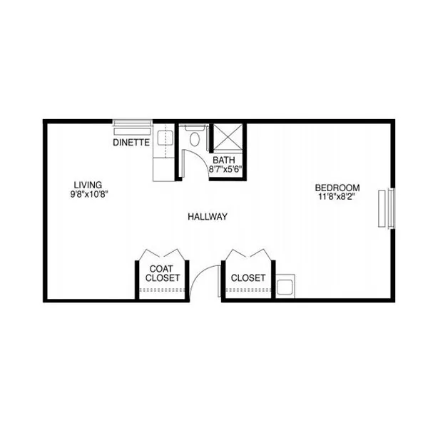 Resident room