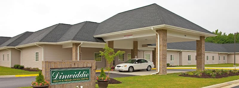 DINWIDDIE HEALTH AND REHAB CENTER