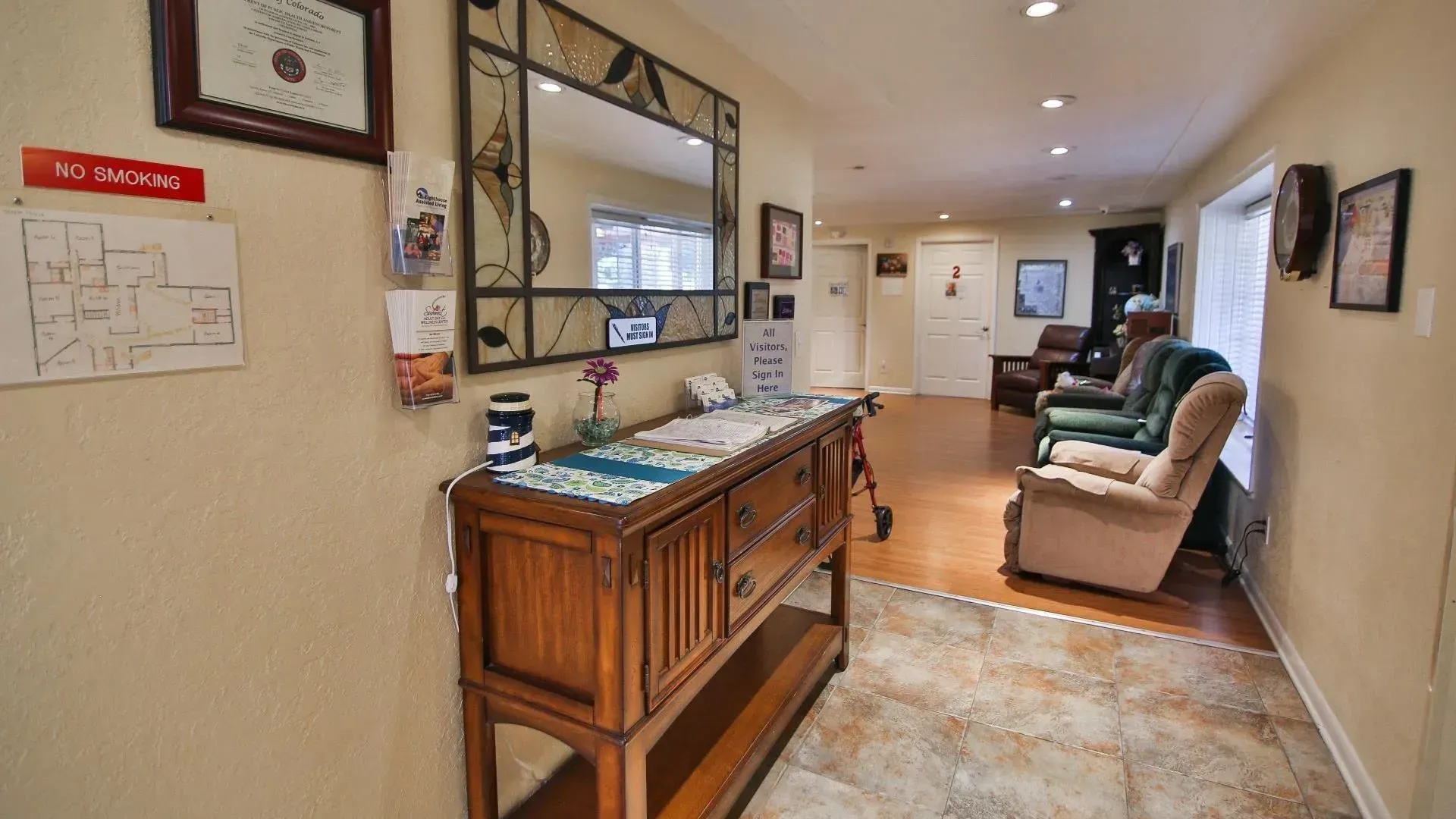 Resident room