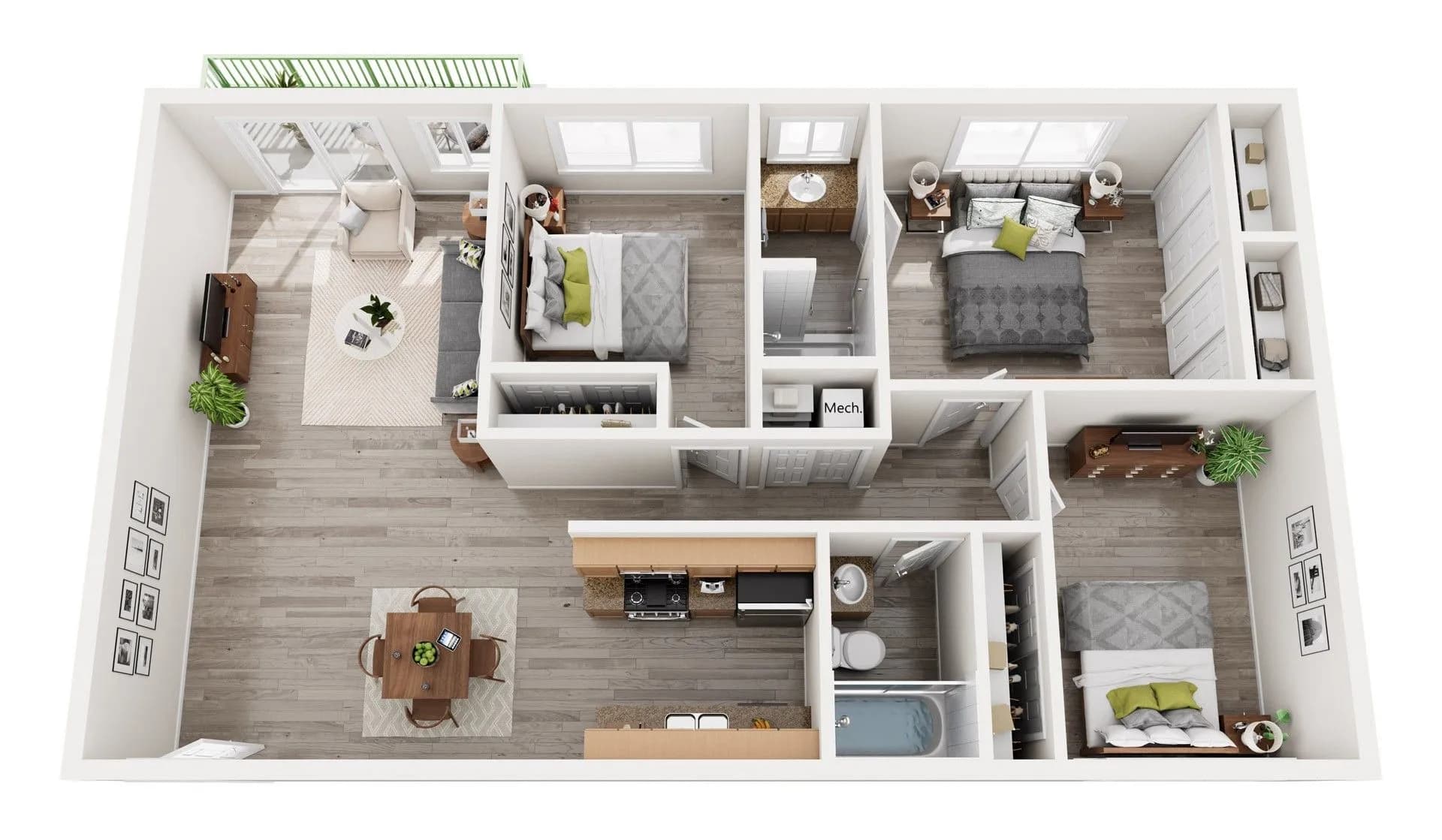 Resident room