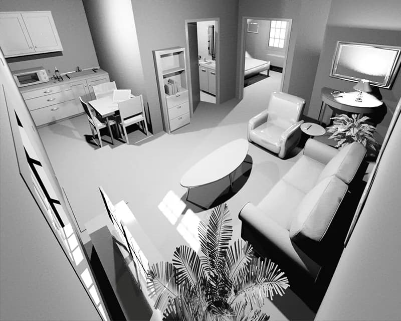 Resident room