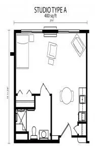 Resident room