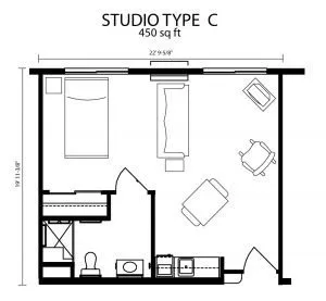 Resident room