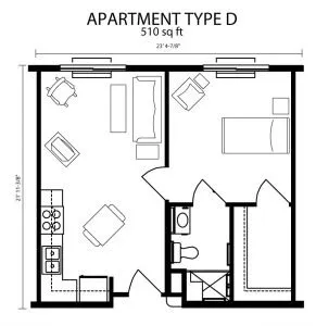 Resident room