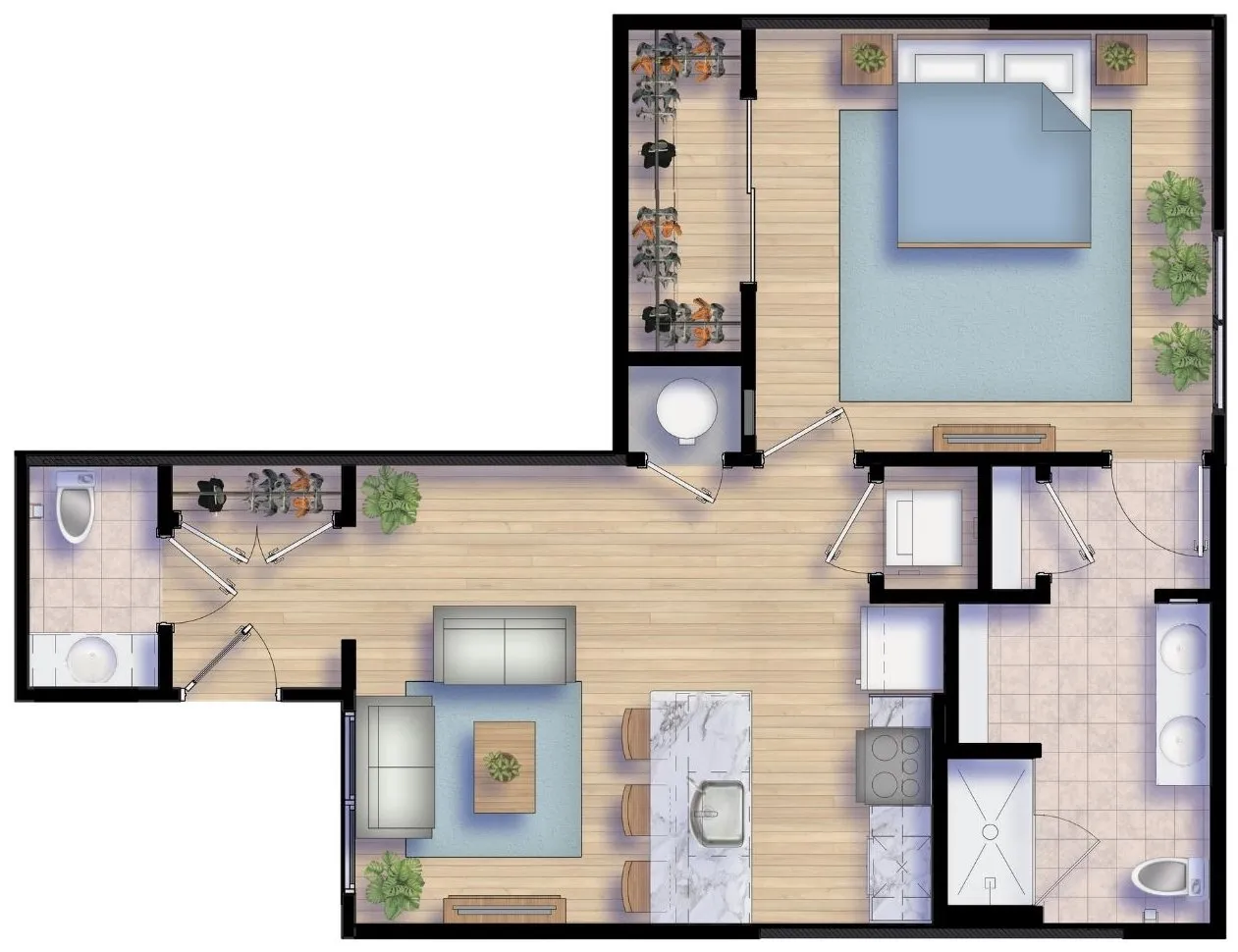 Resident room