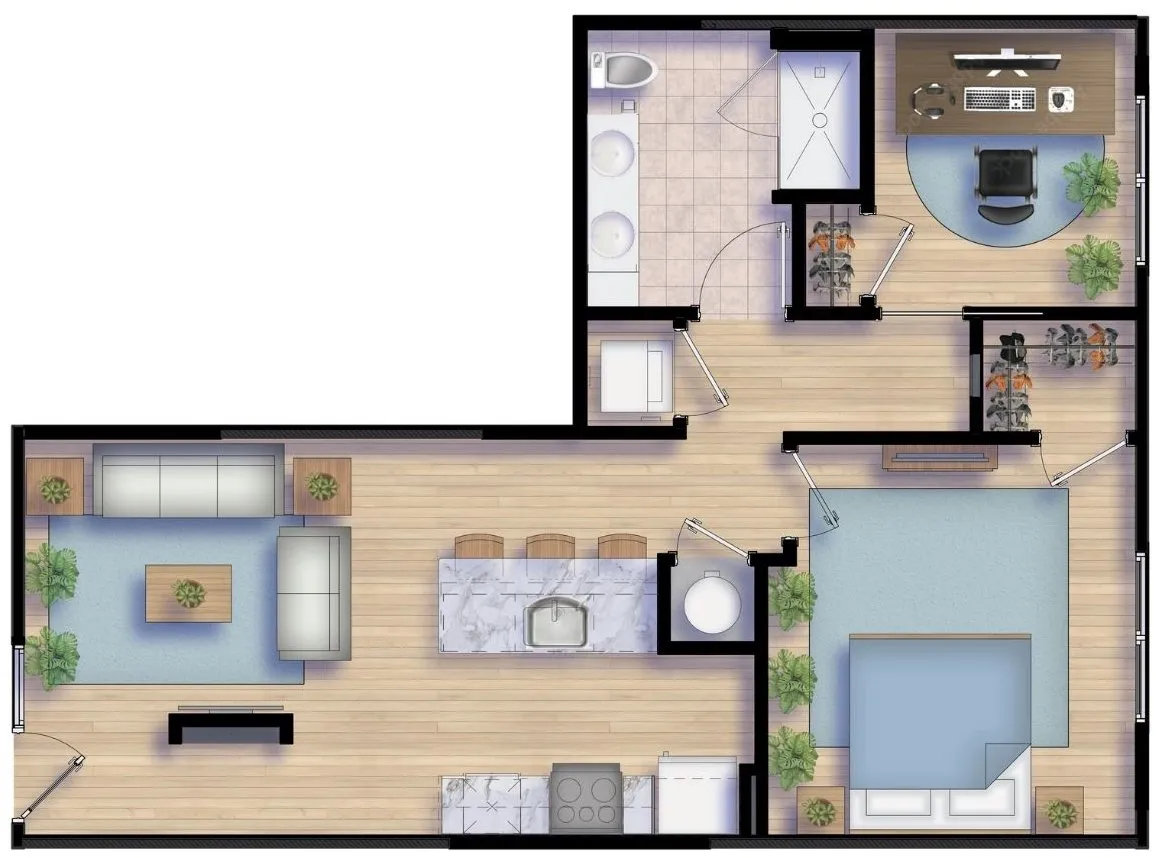 Resident room