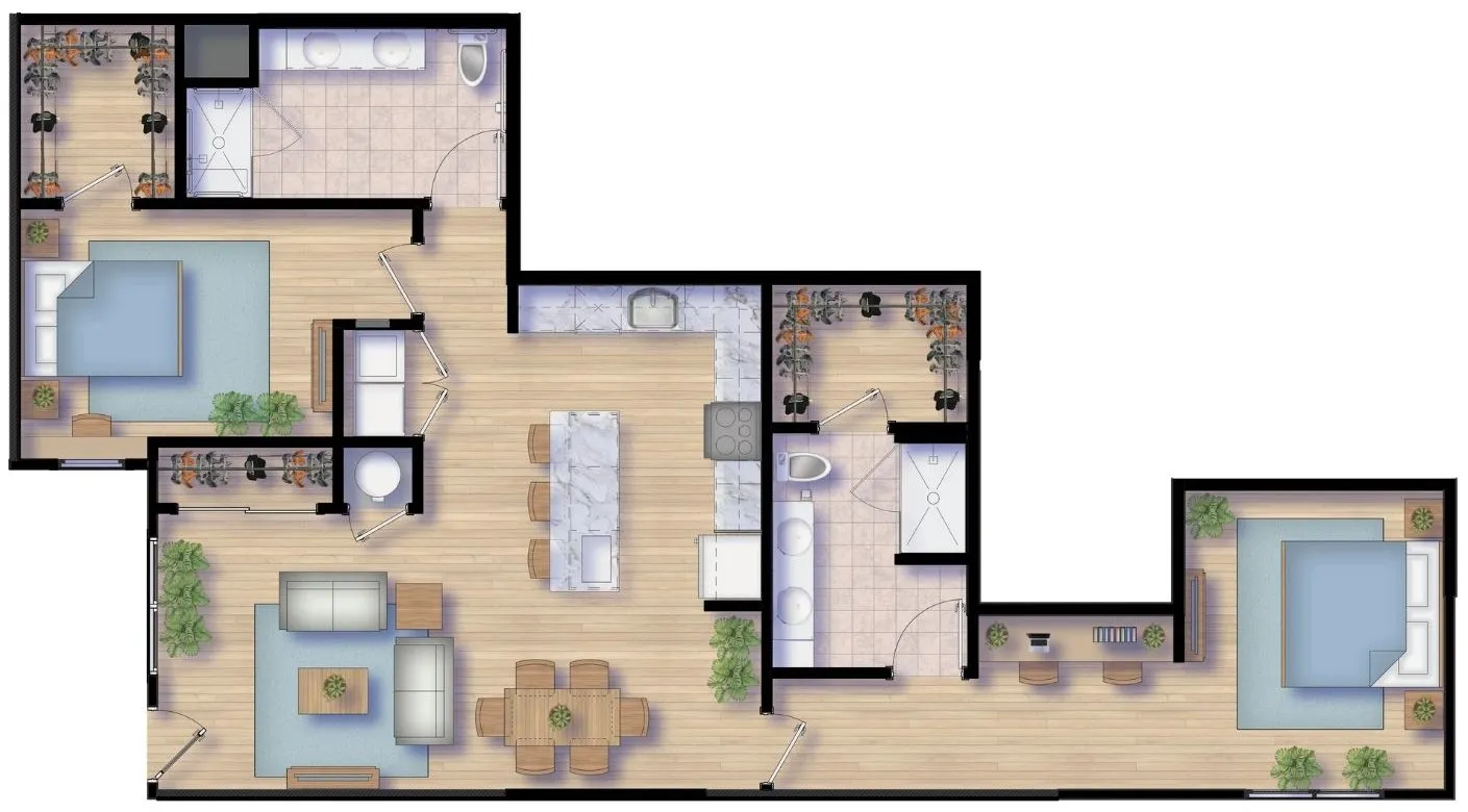 Resident room