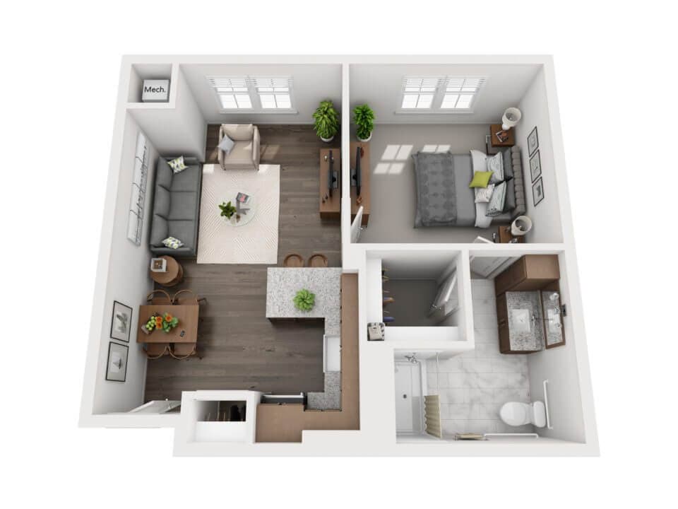 Resident room