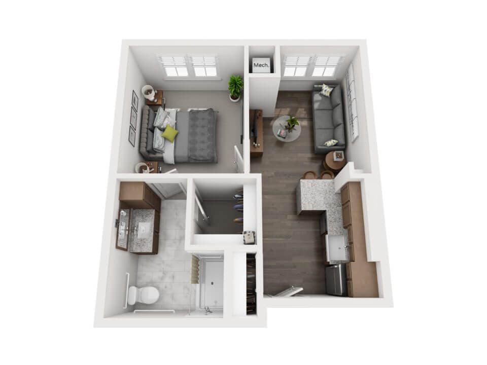 Resident room