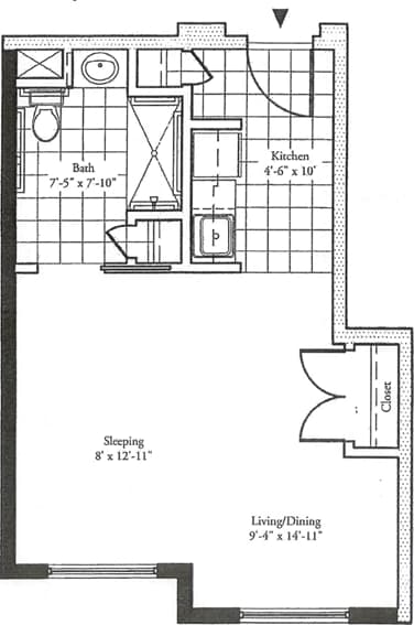 Resident room