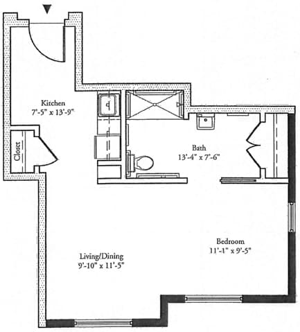 Resident room