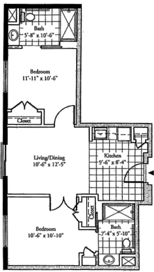 Resident room