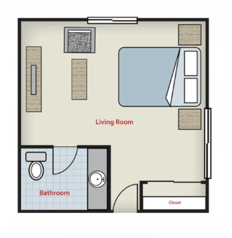 Resident room