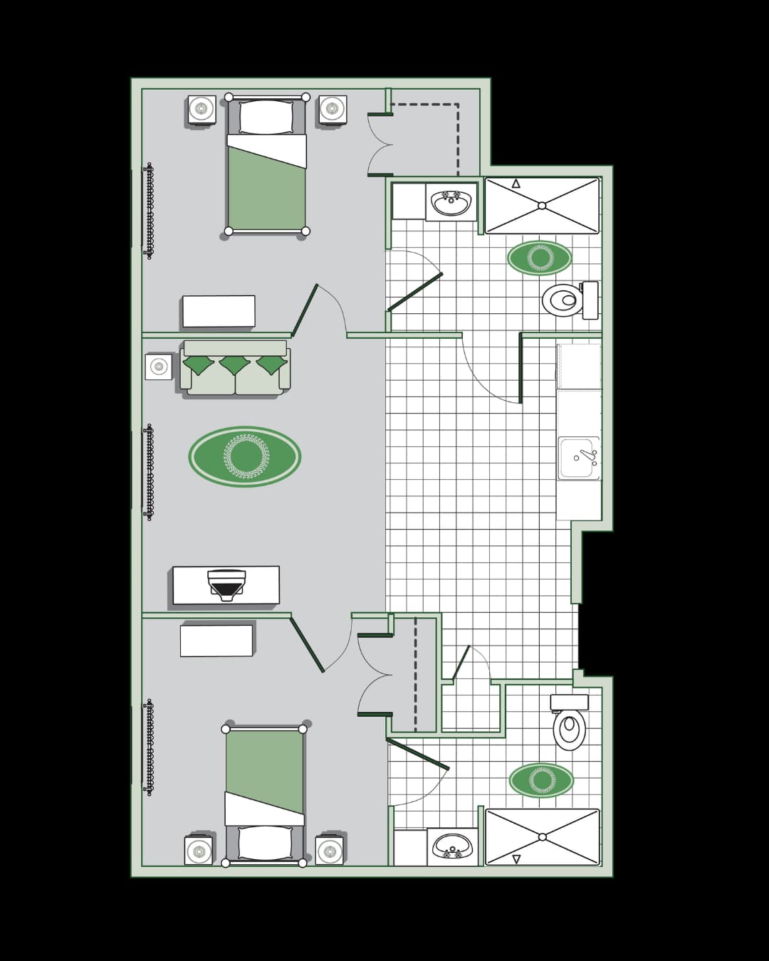 Resident room