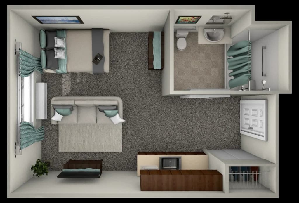 Resident room