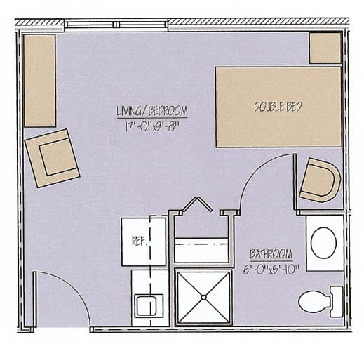 Resident room
