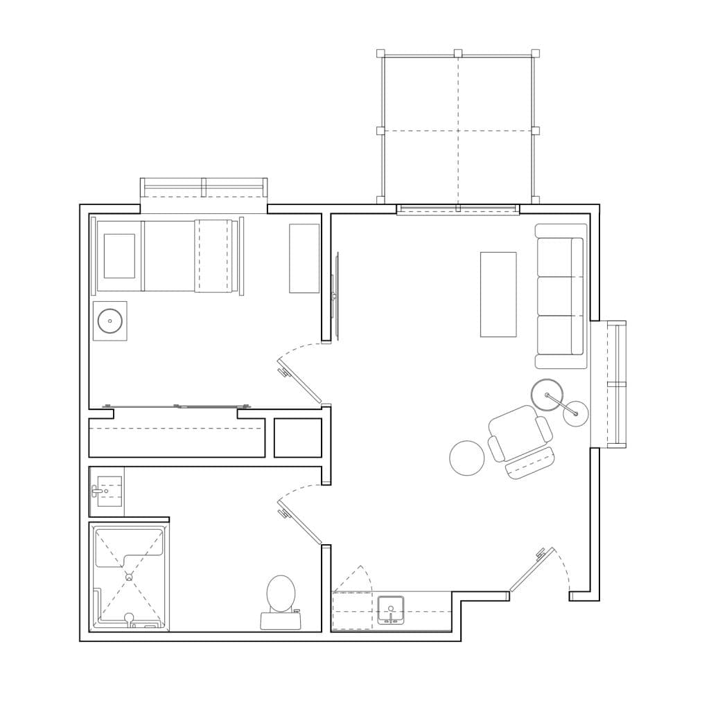 Resident room