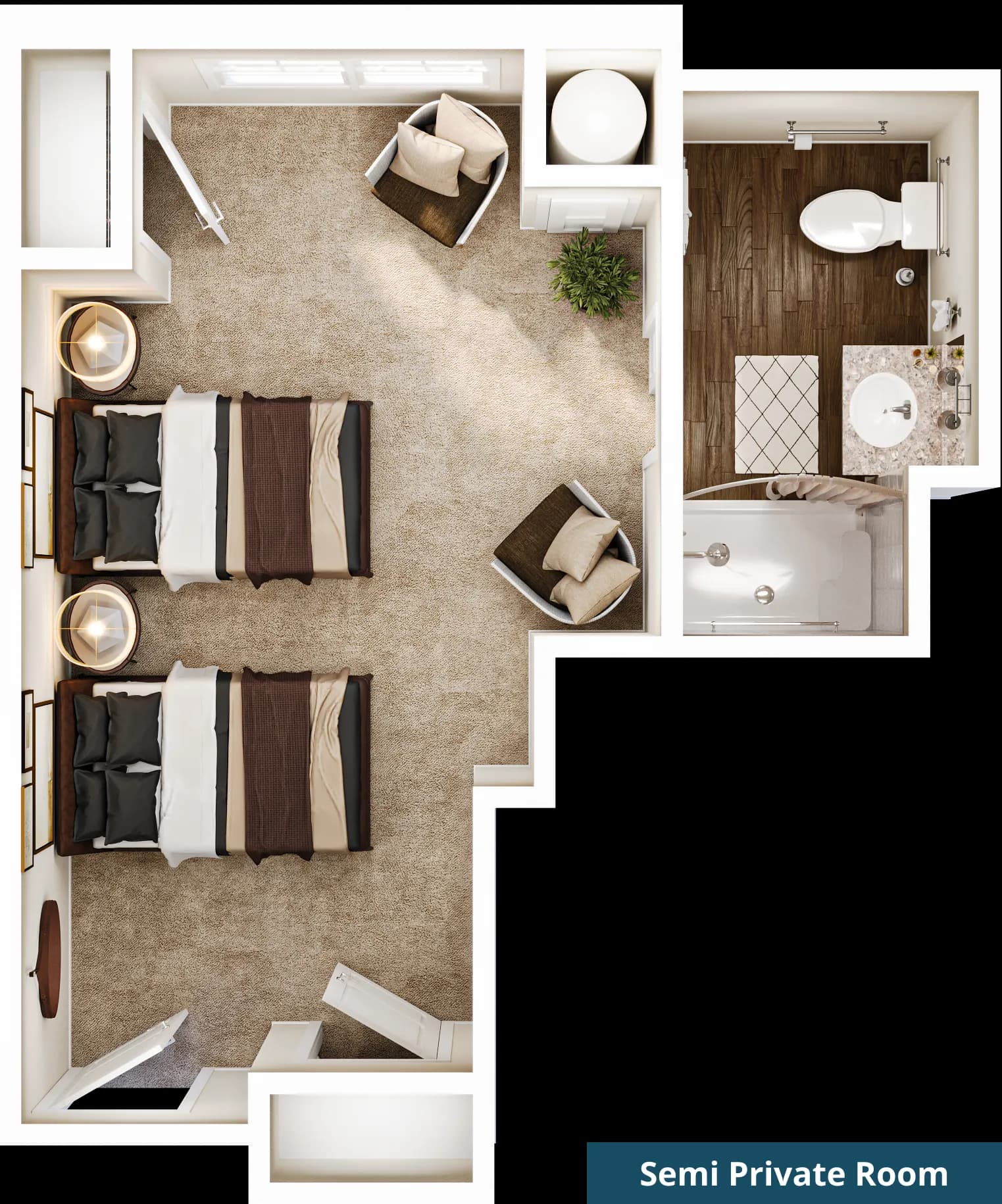 Resident room