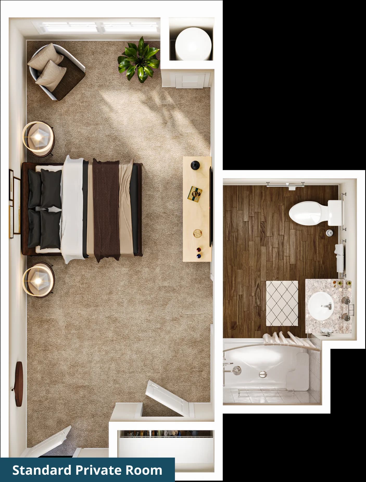 Resident room