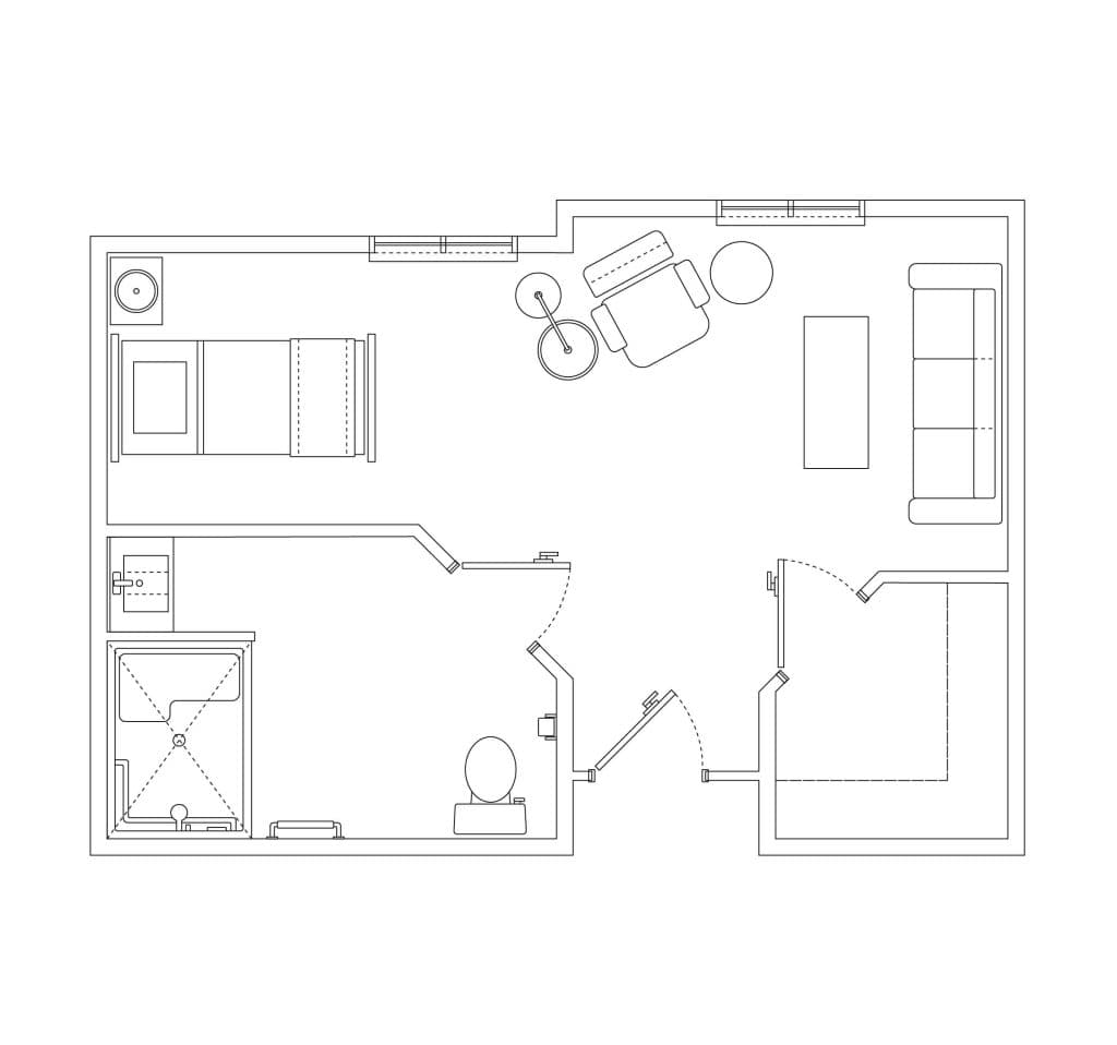 Resident room