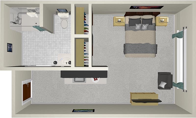 Resident room