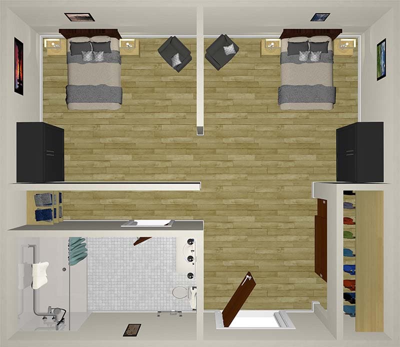 Resident room