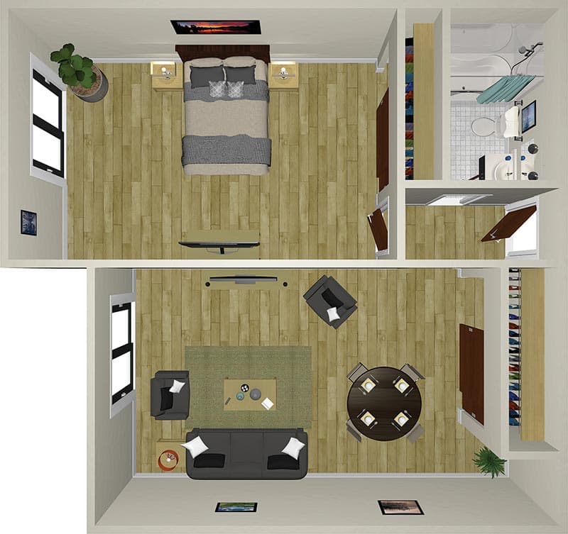 Resident room