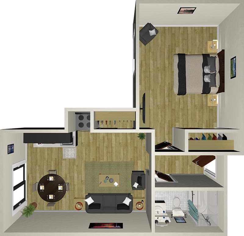 Resident room
