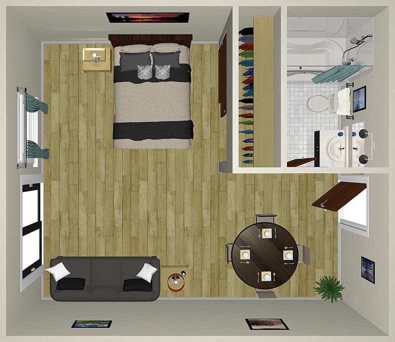 Resident room