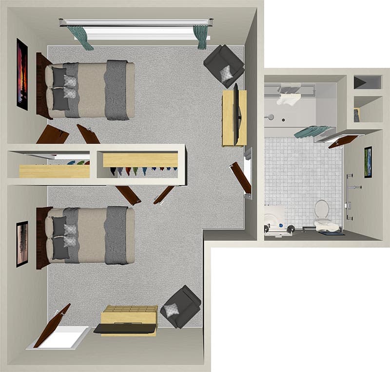 Resident room