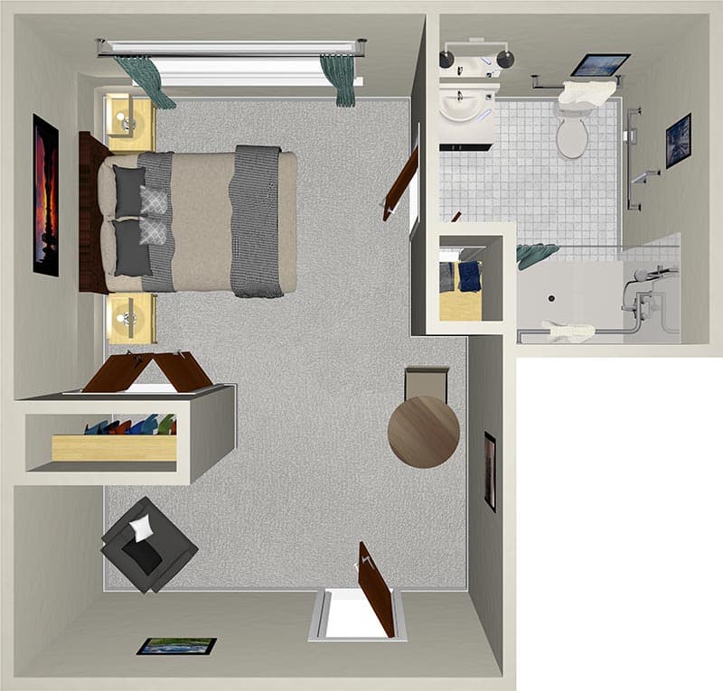 Resident room