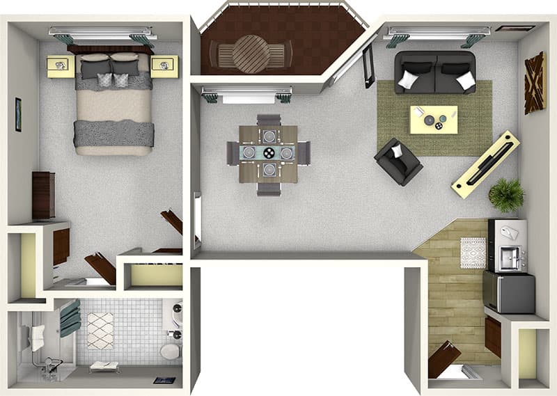 Resident room