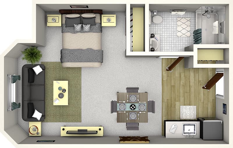 Resident room