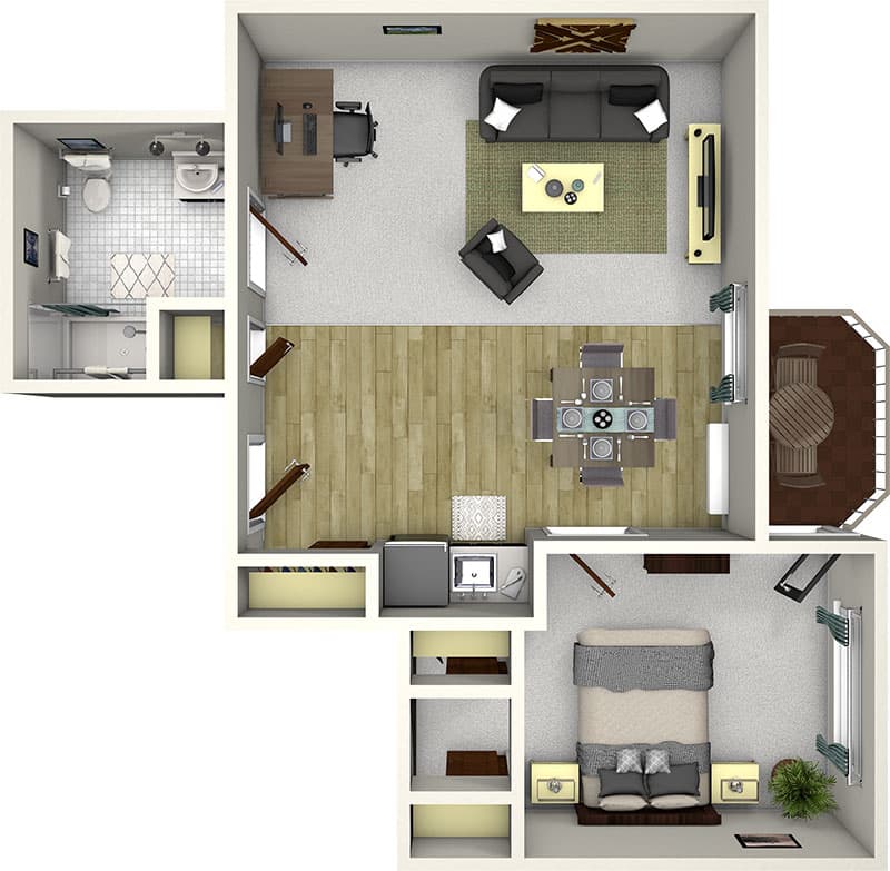 Resident room