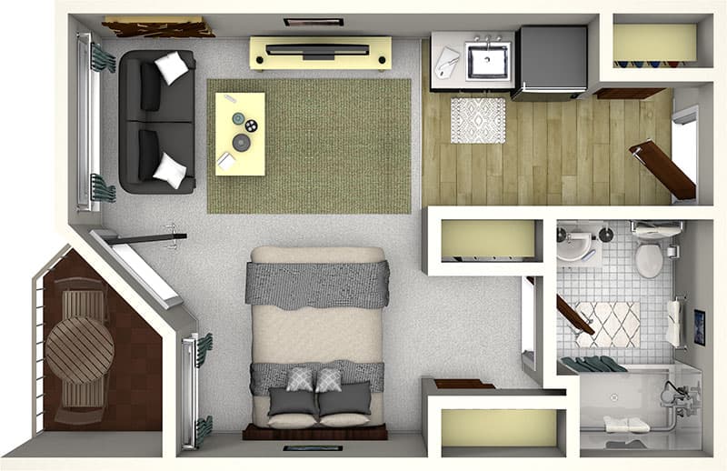 Resident room