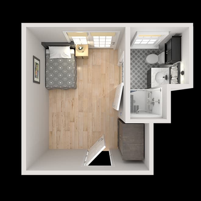 Resident room