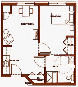 Resident room