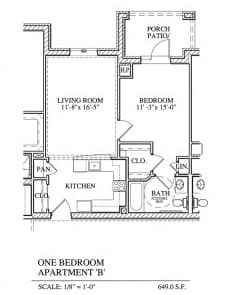 Resident room
