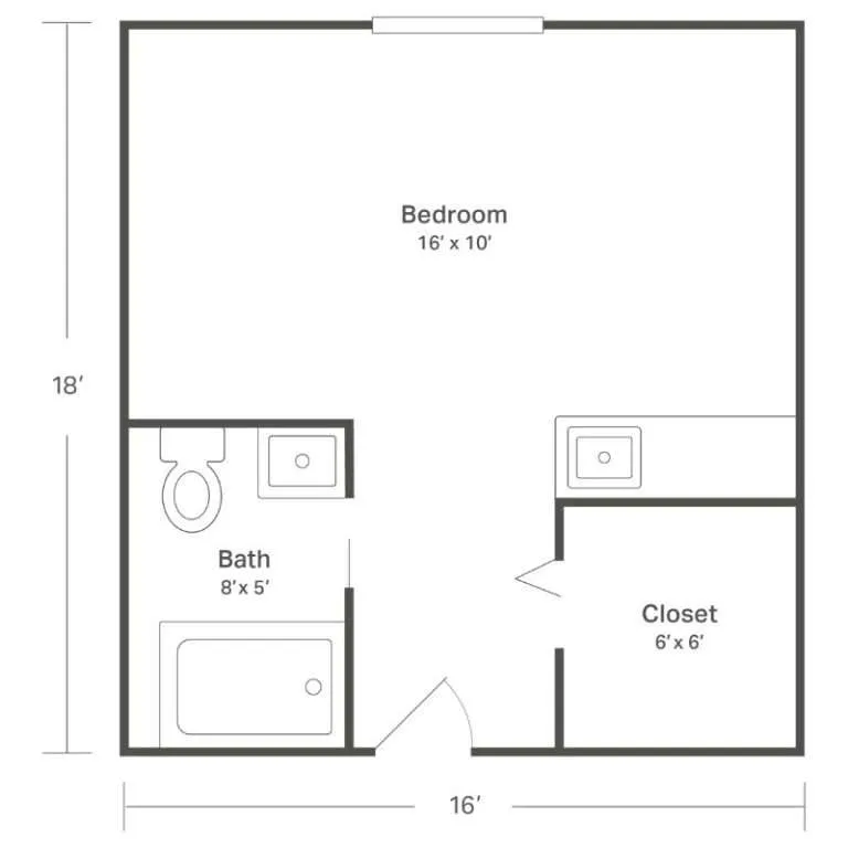 Resident room