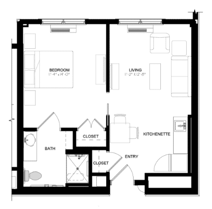 Resident room