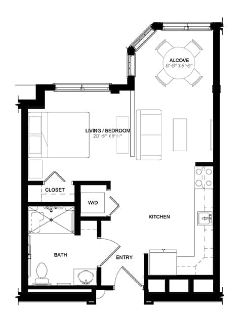 Resident room