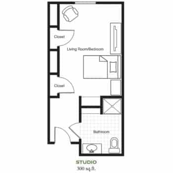 Resident room
