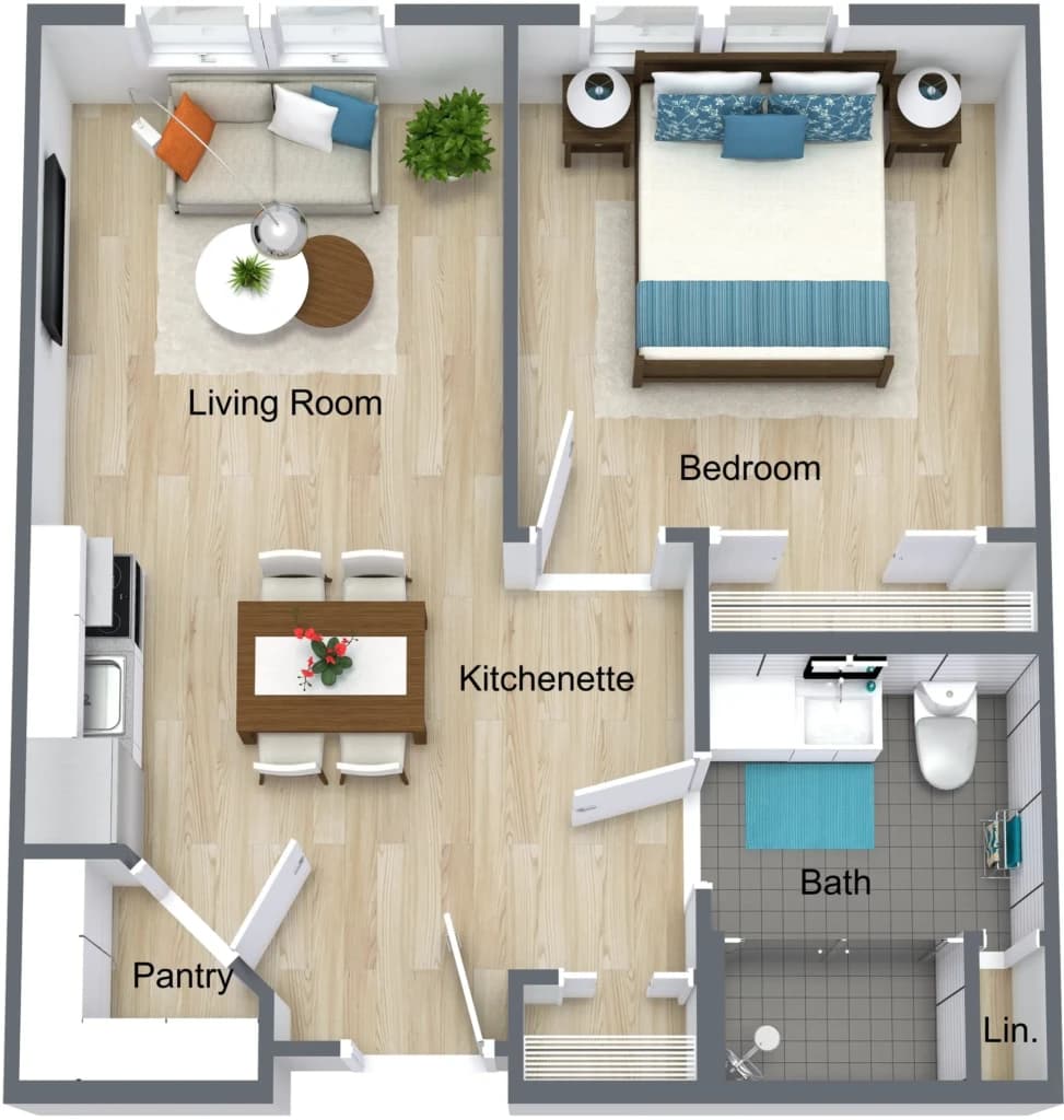 Resident room
