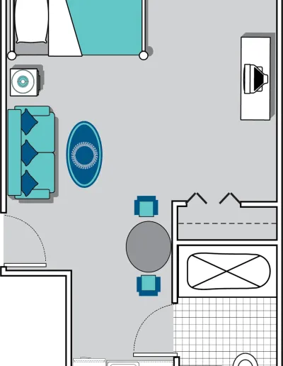 Resident room