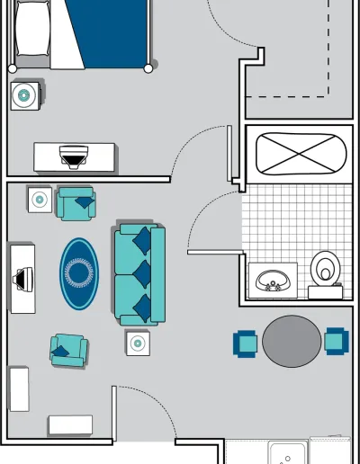Resident room