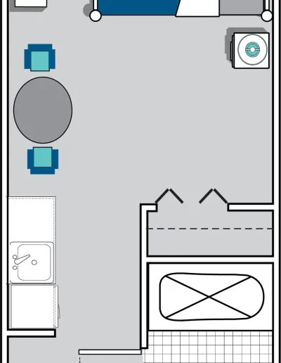 Resident room