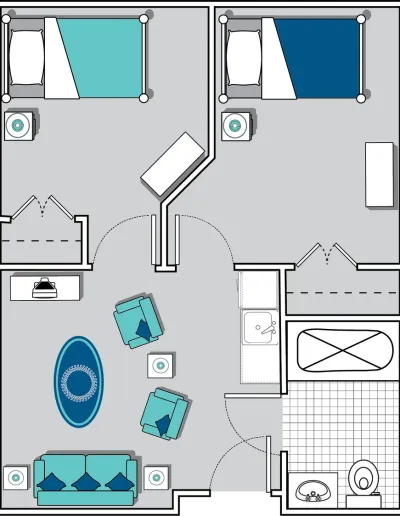 Resident room