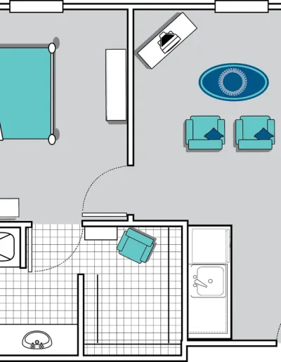Resident room