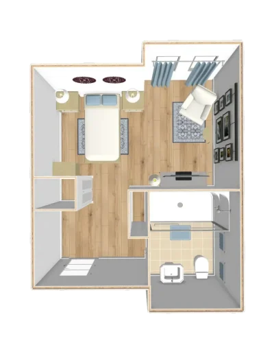 Resident room