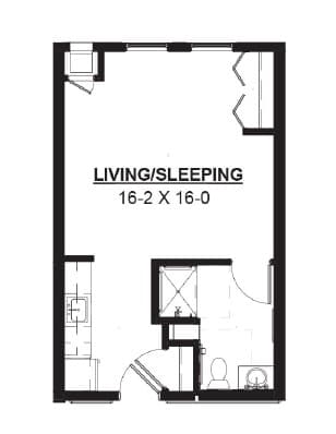 Resident room